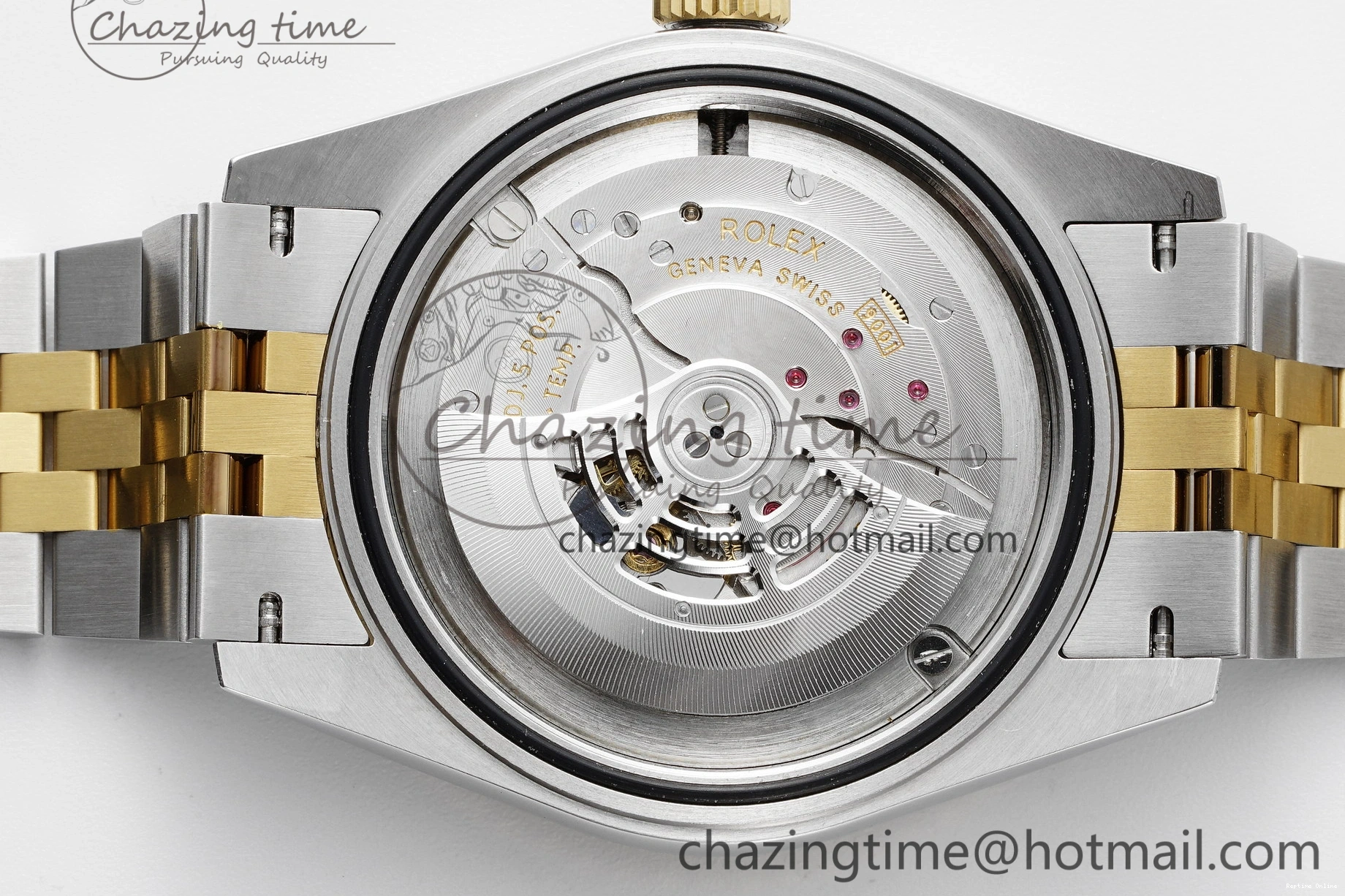 0502 Skydweller SS YG Noob Best Edition Black Dial on SS YG Jubilee Bracelet A23J Efficient 2122